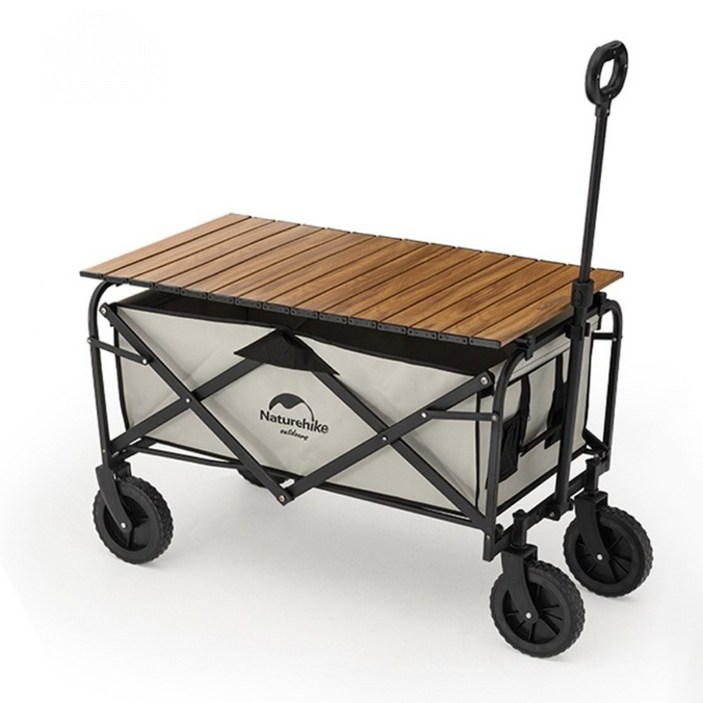 네이처하이크 캠핑웨건 피크닉 접이식 트롤리 휴대용 캠핑 수레