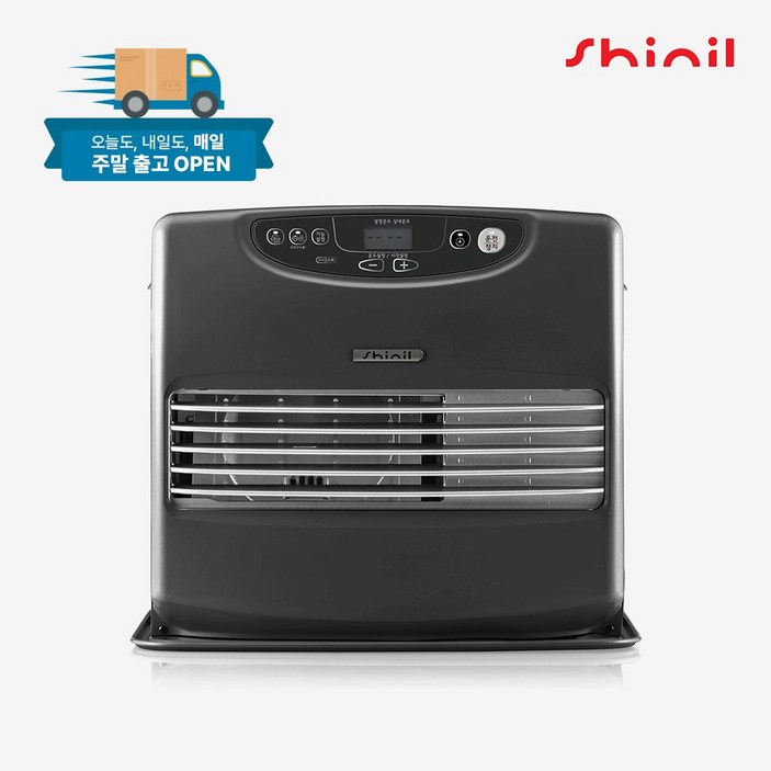 신일 팬히터 블랙 캠핑용 석유 팬히터 SFH-1200KB, 블랙(SFH-1200KB)