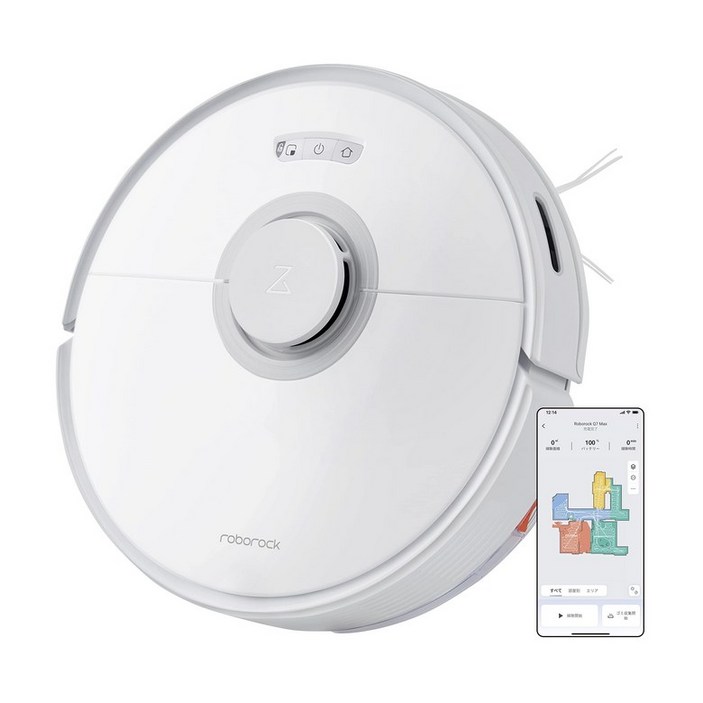 Q7 Max 4200Pa AI 로보록Roborock 화이트 로봇 청소기 물 닦아 대응 고정밀도