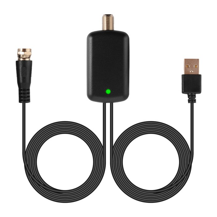 HDTV 부스터 앰프 신호증폭기 TV 안테나 앰프 지상파방송 DMB UHD 디지털TV FM라디오