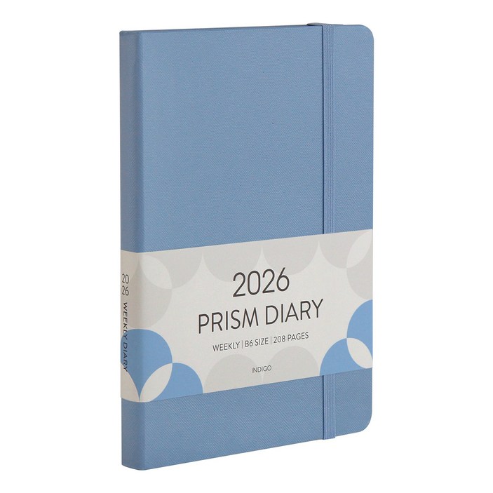 2026 프리즘 B6 위클리 다이어리 날짜형 32절 주간 업무용 심플