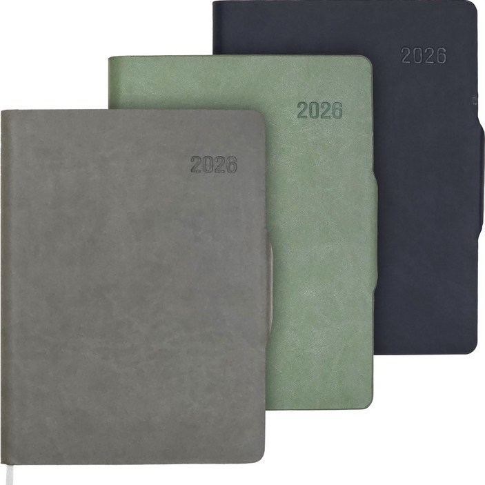 업무용 다이어리 플래너 먼슬리, 위클리 스케줄러 기록용 노트 다이어리, 175230mm, 240P