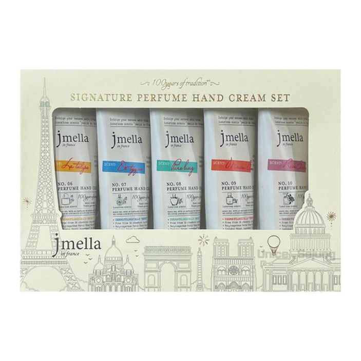 제이멜라 인 프랑스 시그니처 퍼퓸 핸드크림 5종세트 x1세트