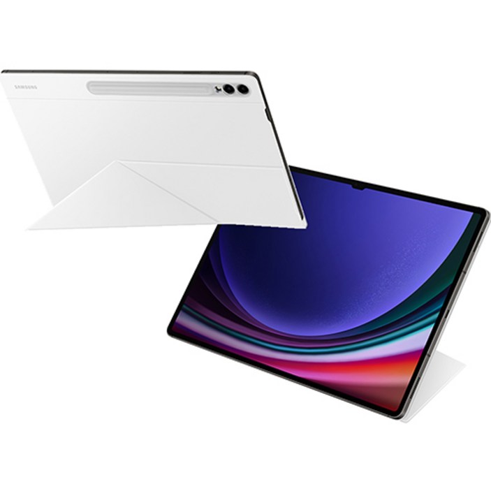 [삼성전자] 갤럭시탭S9 스마트 북커버 케이스 / EF-BX710, 화이트, 1개