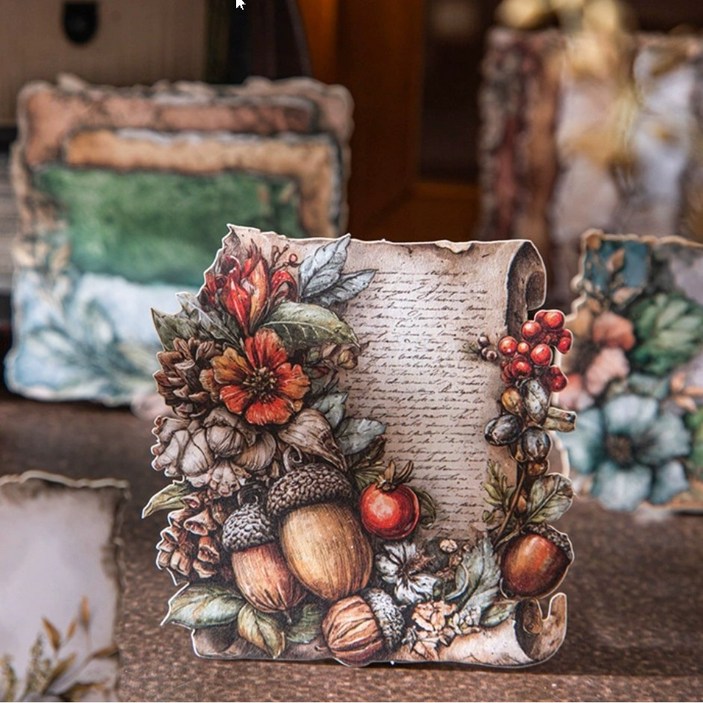 앨리스앤 빈티지 다꾸 스티커팩 디스턴트 메모리즈 시리즈 6종