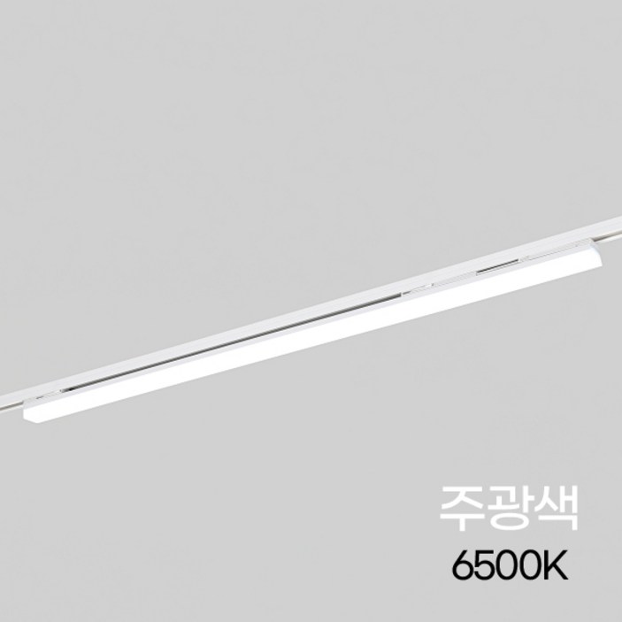 엘포스 LED TS라인 레일등 레일조명 라인조명, 1개, 화이트-주광색