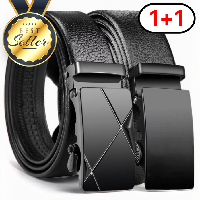 런던옴므 11 남성 자동 벨트 가죽 허리띠