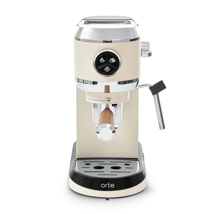 오르테 에스프레소 커피머신 OCK351A  20bar, 아이보리