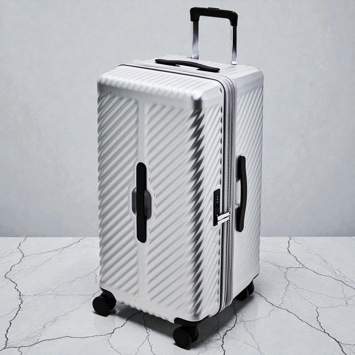 코스트코 구매대행 브라이튼 로샤인 72cm26인치 여행 캐리어 TSA잠금  실버