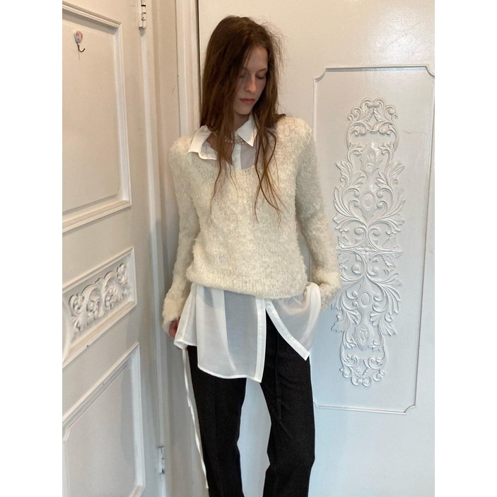 런던플랏 그런지 R 니트 3color 25FW