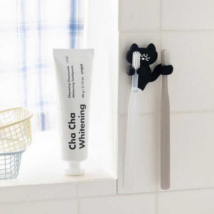 로마네 브런치브라더 모그리 2구 칫솔걸이