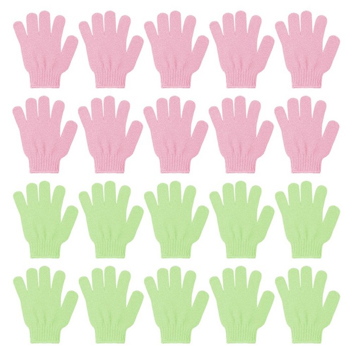 손가락 장갑타올 A타입, 혼합A, 20개, 1개입