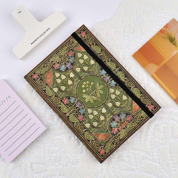 2026 다이어리 페이퍼블랭크스 플래너 위클리 주간 일기장 다꾸 미디 사이즈, Poetry in Bloom(VERSO)