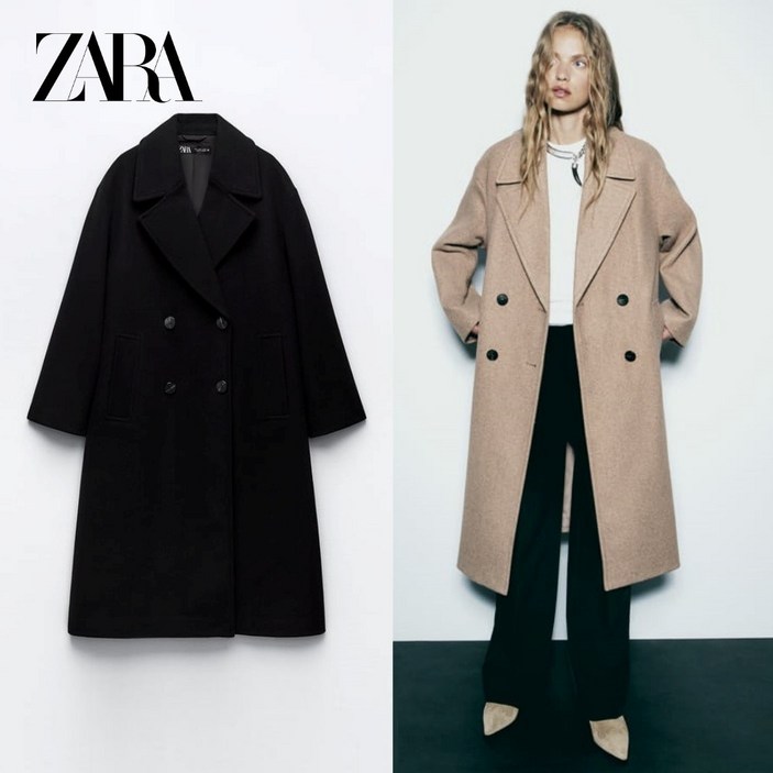 ZARA 자라 소프트 오버사이즈 코트
