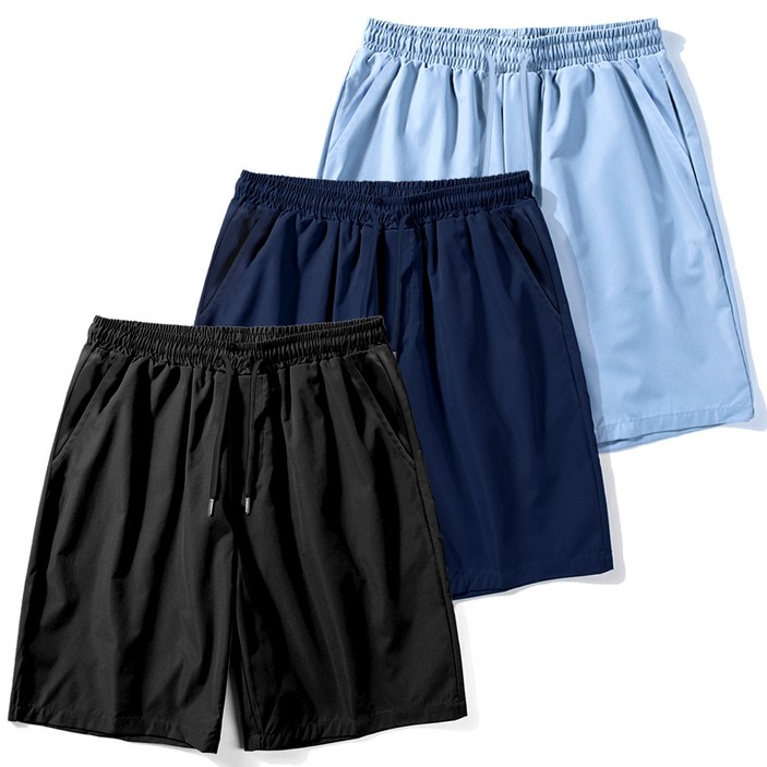 문컬렉션 남녀공용 시원한 여름 쿨반바지 5부 팬츠 스포츠 트레이닝 쿨링 쇼츠