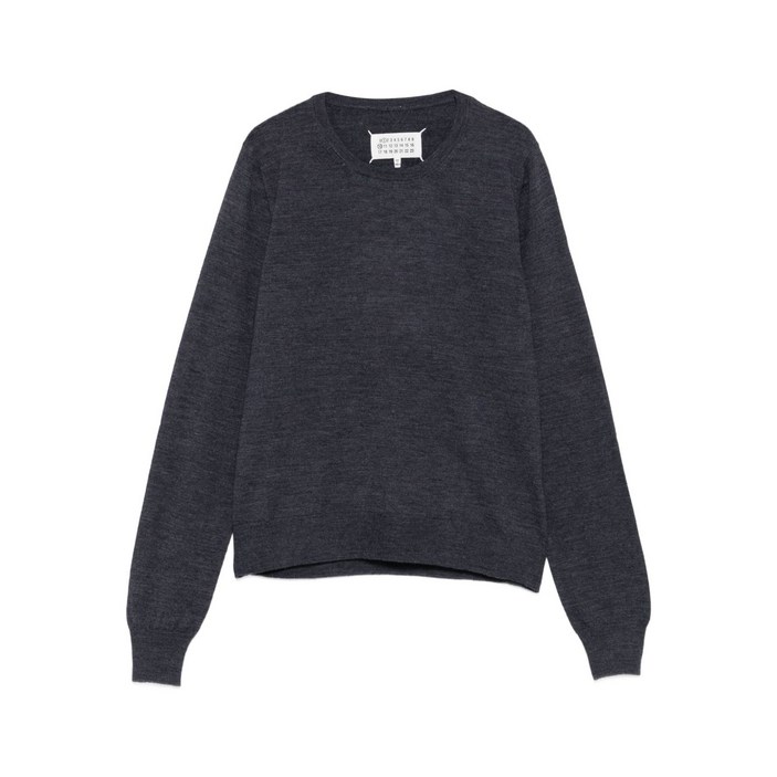 메종 마르지엘라 울 라운드 넥 스웨터