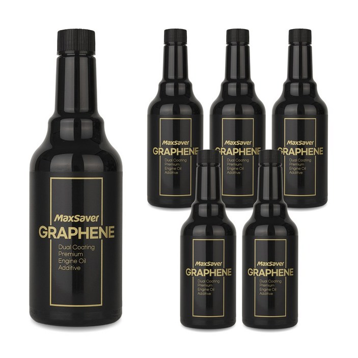 맥세이버 그래핀 엔진오일 첨가제 400ml, 그래핀 400ml, 6개
