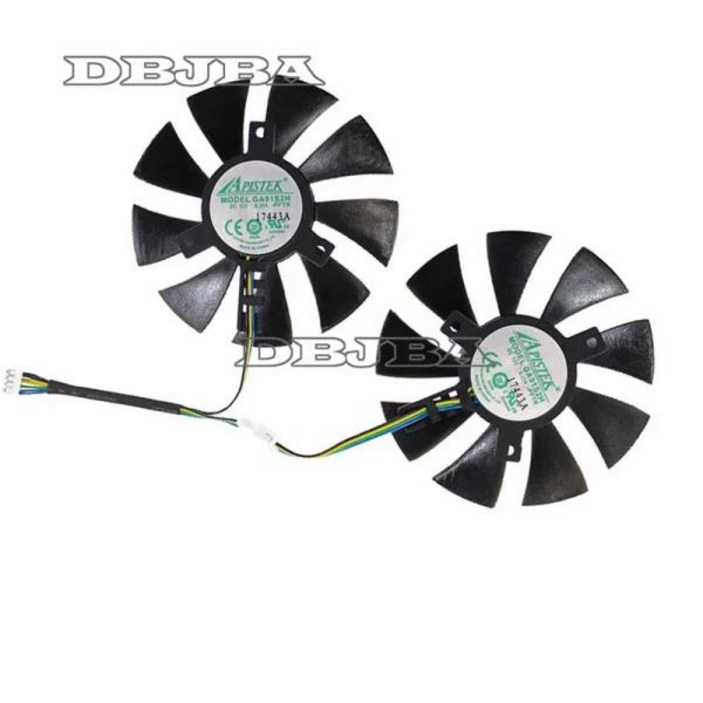 Zotac GTX1070  ZT-P10700K-10M GA91S2H 40MM 87MM 그래픽 카드 냉각 팬