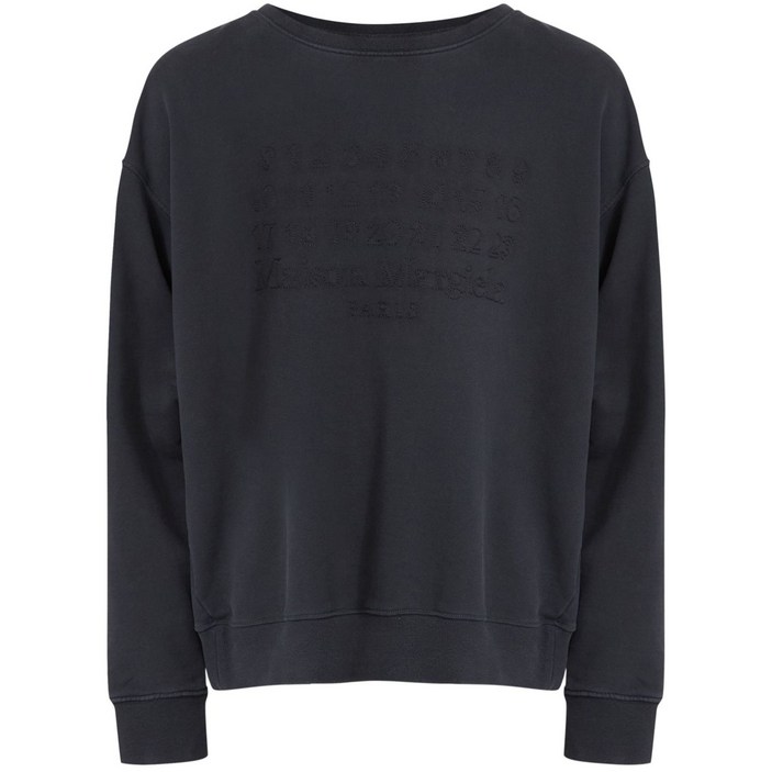 메종 마르지엘라 숫자 모티프 스웨터