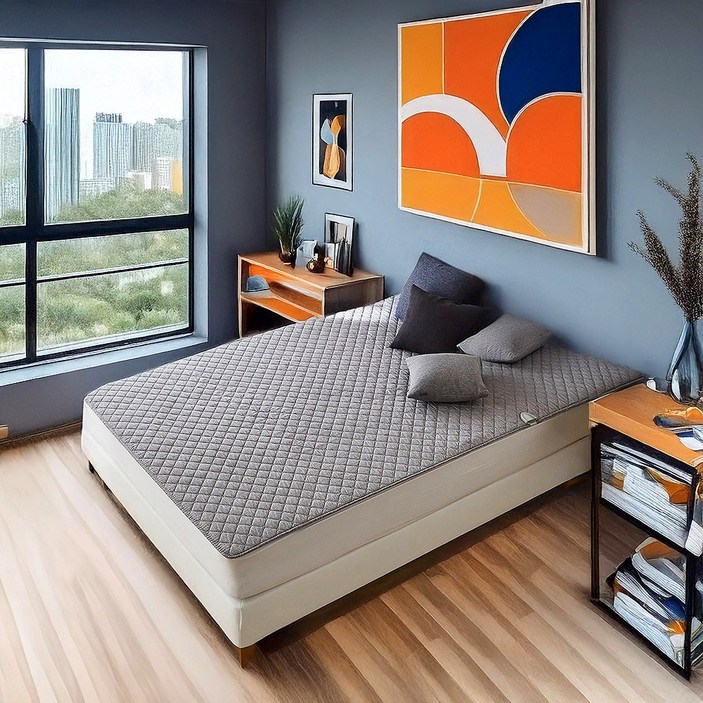 전자파없는 국산 주한일의료기 포근매트 리얼 탄소매트 카본 전자파 차단 온열 전기요, 100 x 180 싱글