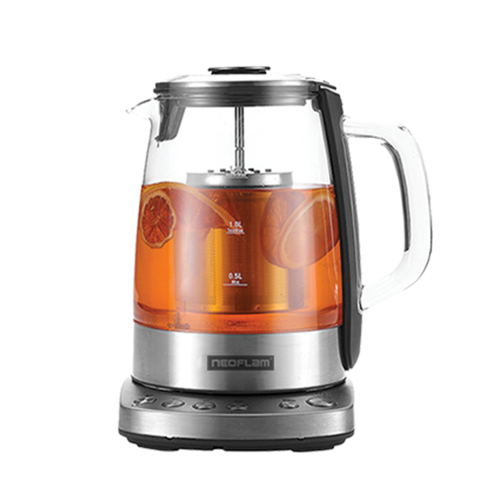 네오플램 유리 무선 티포트 NFSP1000