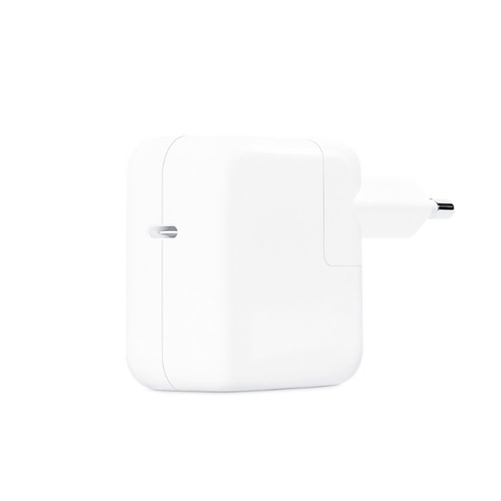 Apple 맥북에어용 30W USB-C 전원 어댑터 MY1W2KH/A, 1개
