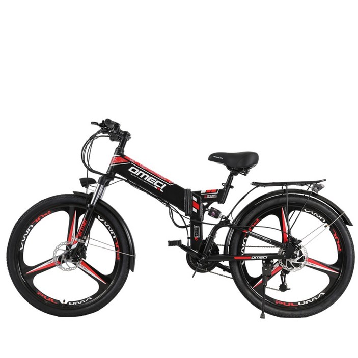 해오름상사 OMECI 접이식 전기산악 자전거 2426 인치 리튬배터리 오프로드 MTB 남녀 전동