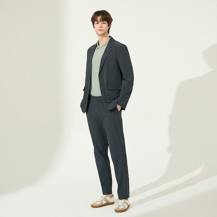 펠틱스 남성 수트 셋업 면접 경조사룩 하객룩 가을 캐주얼 정장세트 F508M2