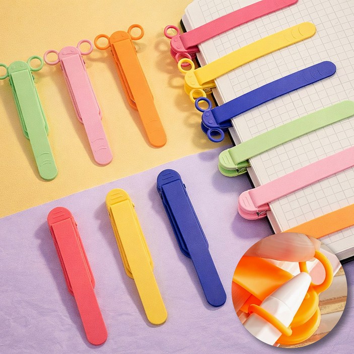 에브리체 실리콘 북스토퍼 독서용품 북클립 북마크