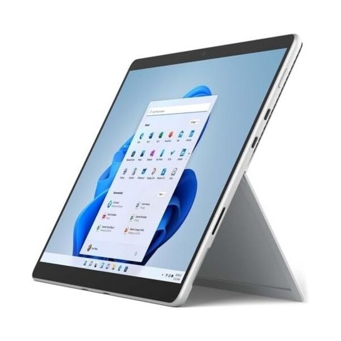 Microsoft Surface Pro 8 13인치 태블릿 1TB WiFi 3.0GHz, 플래티넘(아마존 공식 리퍼비시)