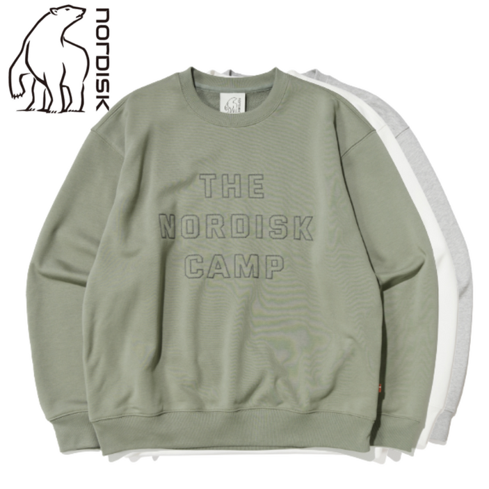 [매장발송] 노르디스크 남여공용 맨투맨 간절기 환절기 캠핑 산책 워킹 여행 긴팔티셔츠
