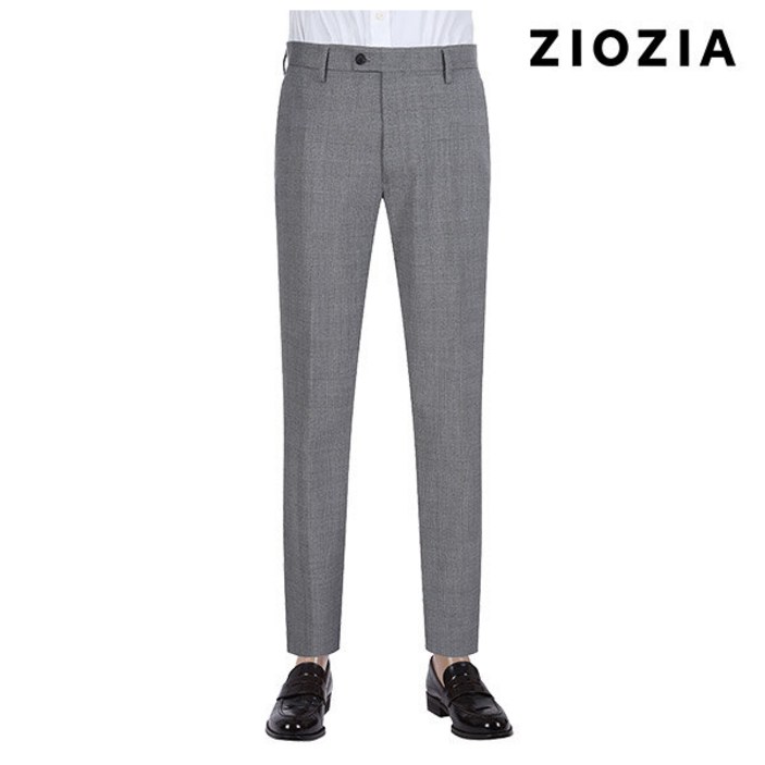 지오지아미라클 그레이 쉐도우 체크 정장팬츠 ABD2SP1205LGR