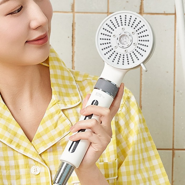 아토퓨어 필터 샤워기 수압상승 저자극 아기 마이크로버블 1년치 필터샤워호스 2m, 31할인세트 샤워기필터4개호스2m, 1세트