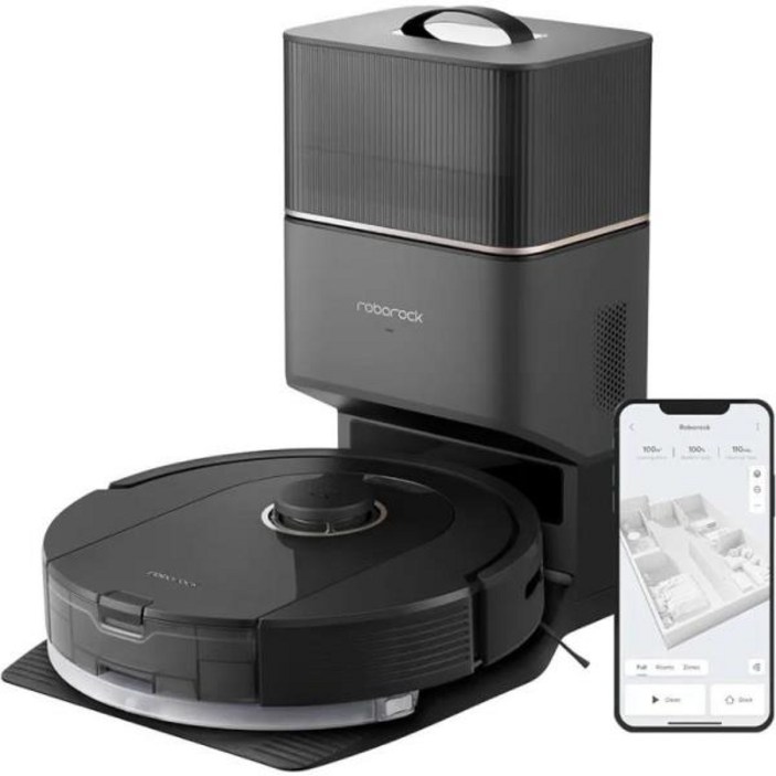 Roborock Q5 Pro + 로봇 진공 및 , 자체 비우기, 핸즈프리 청소, 최대 7 주, 5500 Pa 최대 흡입