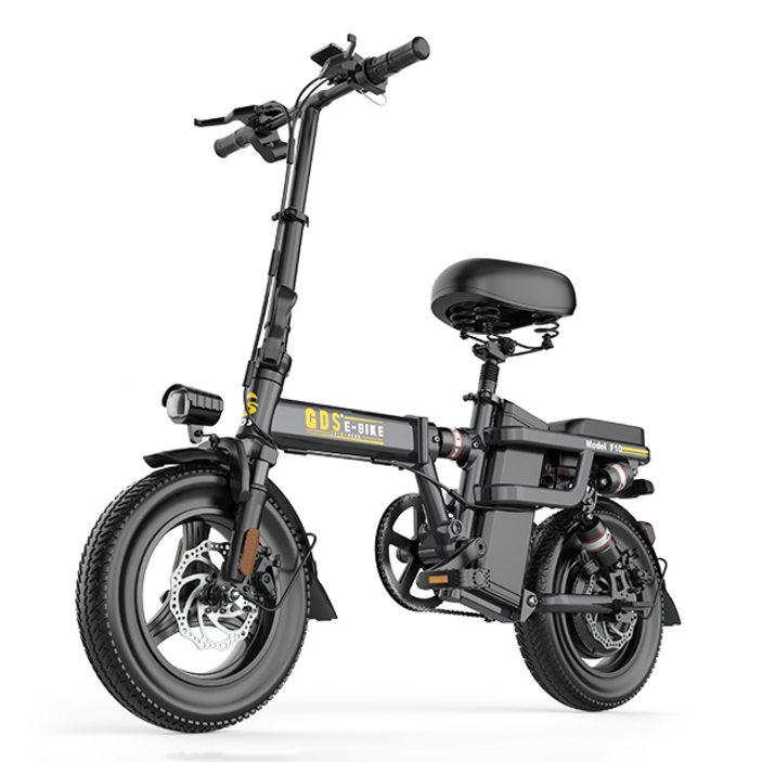 카본전기자전거 행복한상회 전기 자전거 접이식 14인치 48V 2024년형 리튬배터리 80km