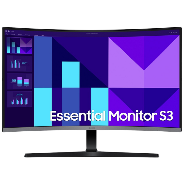 삼성전자 삼성 에센셜모니터 LS32D390 80.1cm(32인치) 커브드 100Hz, LS32D390, 80.1cm