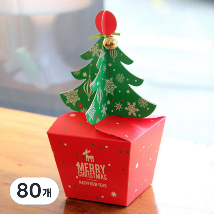 잇츠K 크리스마스 상자, 80개, 트리중