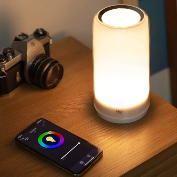 헤이홈 스마트 IoT 아이방 수면 무드등, 단일 색상