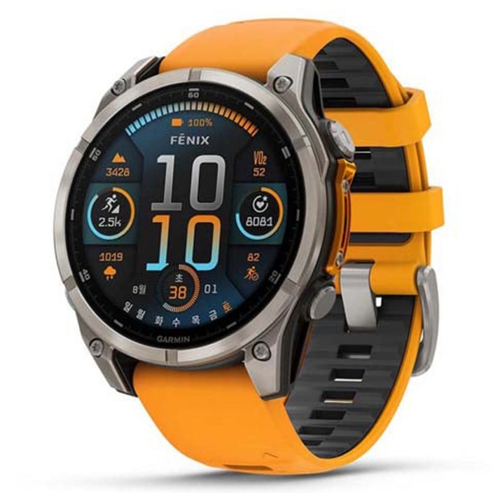 가민 피닉스 8 AMOLED 아웃도어 GPS 스마트워치 47mm