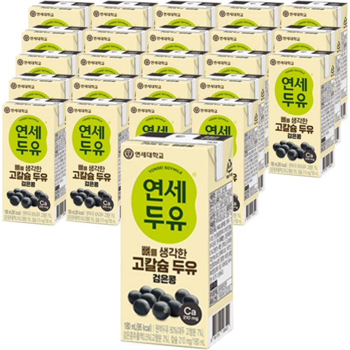 연세두유 뼈를 생각한 고칼슘 두유 검은콩 연세두유 뼈를 생각한 고칼슘 두유 검은콩