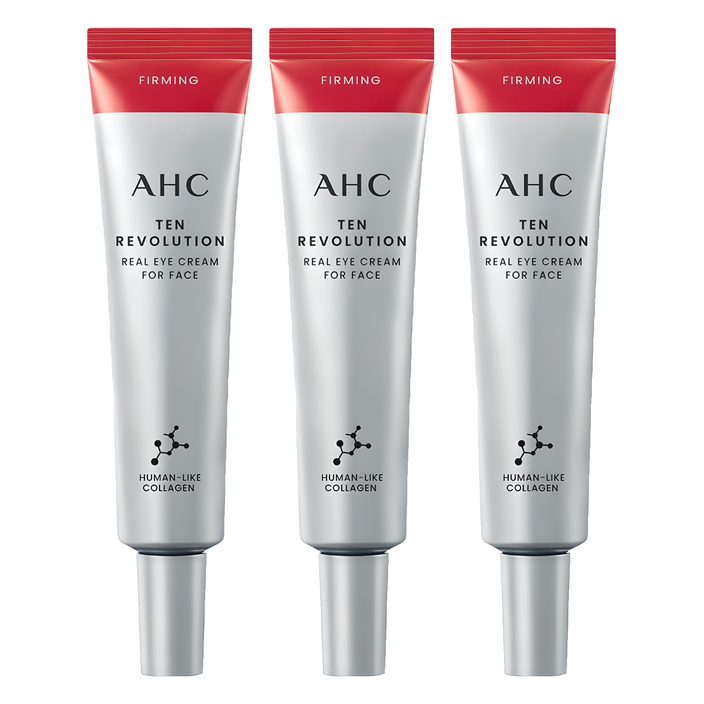 AHC 텐 레볼루션 리얼 아이크림 포 페이스, 35ml, 3개
