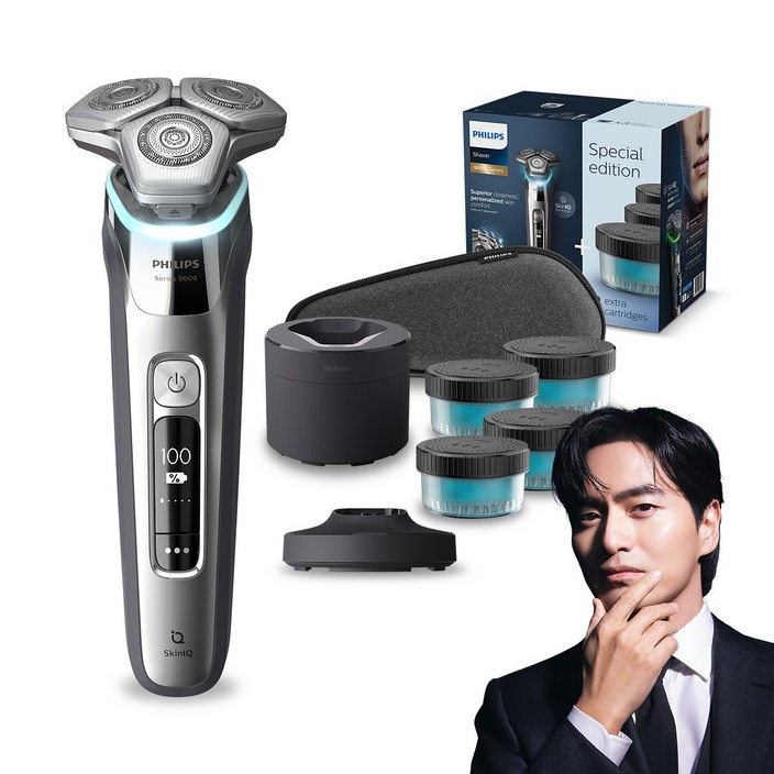 필립스 SkinIQ 9000 시리즈 전기 면도기