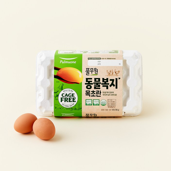 풀무원 동물복지 목초란