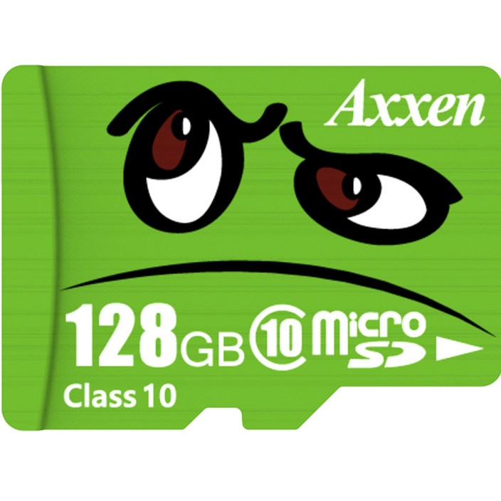 액센 캐릭터 마이크로 SD카드, 단일상품, 128GB