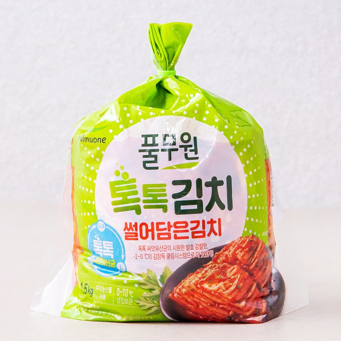 풀무원 톡톡김치 썰어담은김치