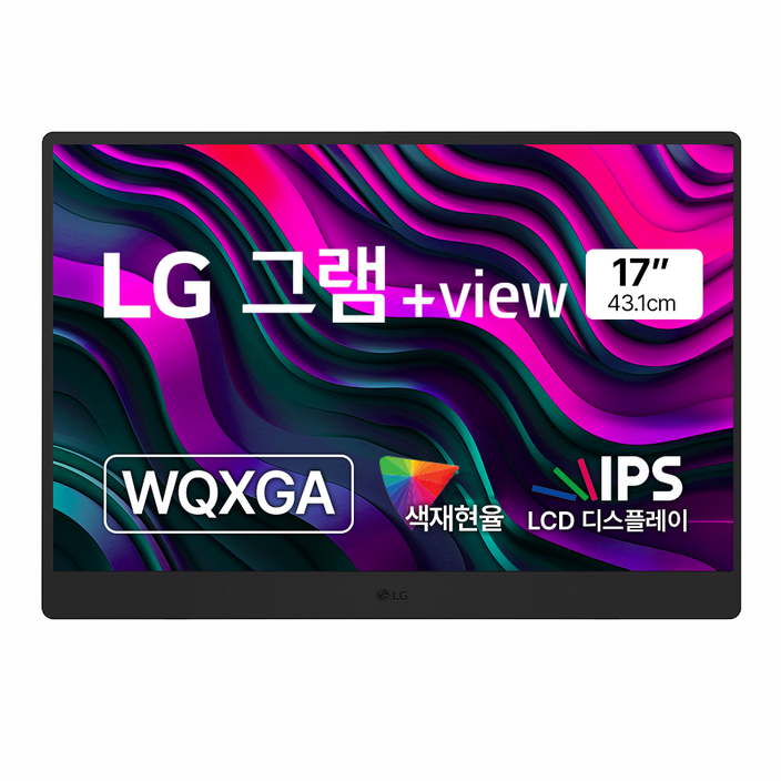 LG전자 WQXGA 그램 view 모니터