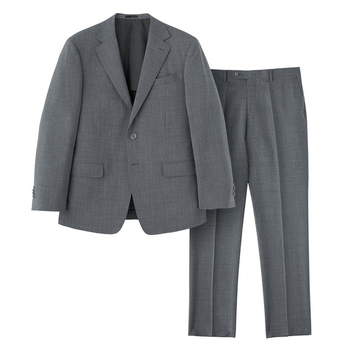 맨잇슈트 남성용 베이직 솔리드 춘하 스트레치 정장 재킷  팬츠
