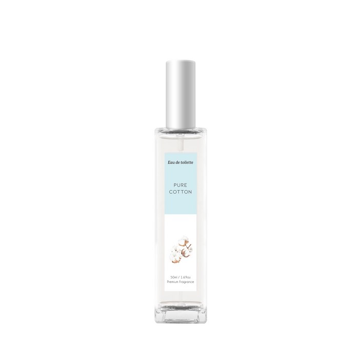더허브샵 오 드 뚜왈렛, 퓨어코튼, 2개입, 50ml, 2개