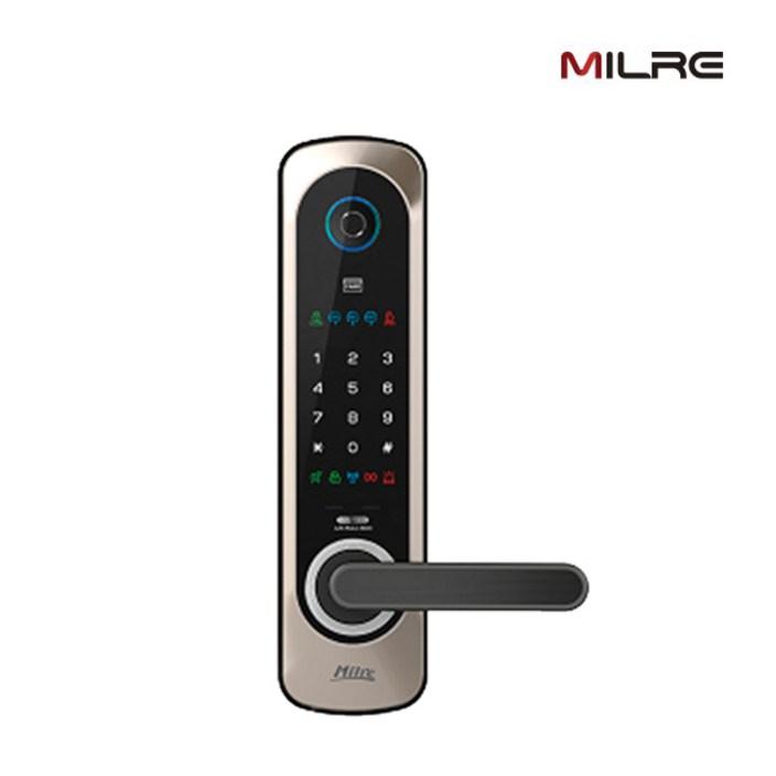 밀레 지문인식 음성안내 MI6400F 현관문도어락 현관번호키 현관문도어락 디지털도어록 키, 설치의뢰B지역