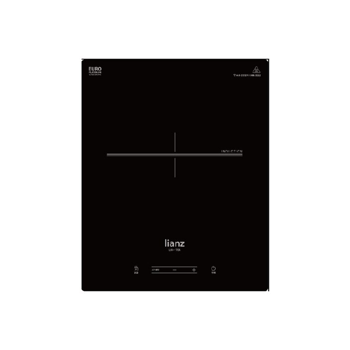 리안츠 LHI-170N 1구 빌트인 인덕션 전기레인지 소형 전기렌지 전기쿡탑 가정용 원룸 오피스텔 샤브샤브 업소용